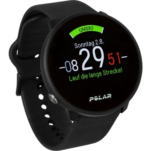 Polar Unite nero S-L cintur. silicone chiusura spillo