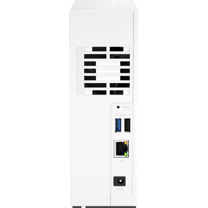 Servidor NAS - QNAP - TS-133 - 1 bahía - 2 GB