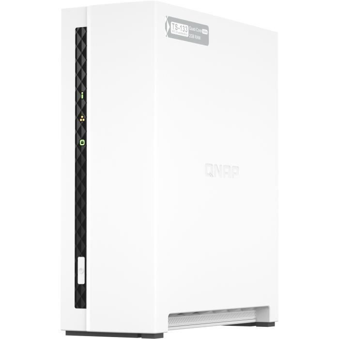 Servidor NAS - QNAP - TS-133 - 1 bahía - 2 GB