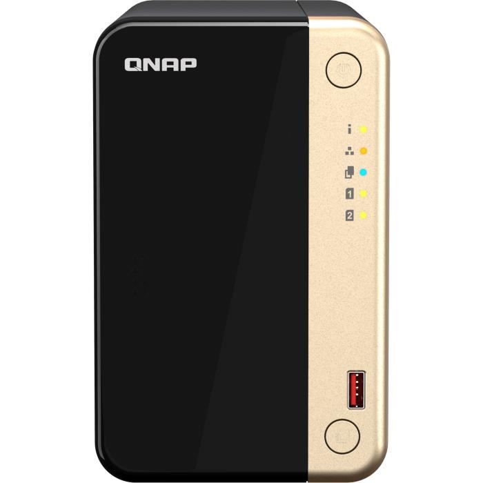 Servidor NAS - QNAP - TS-264 - 2 bahías - 8 GB