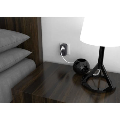 Biplite - QUARX - 2P 16A - Nero e grigio antracite, conforme NF