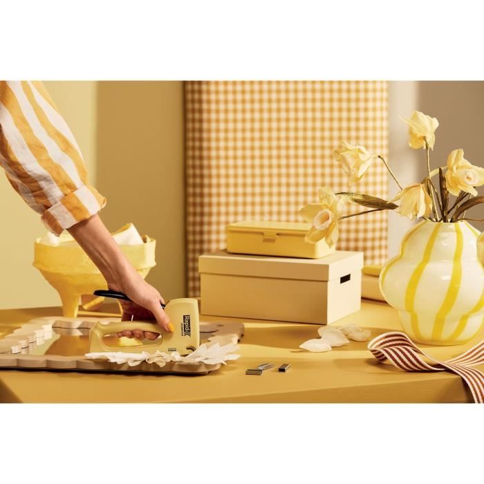 Cucitrice Blomster R53 SoS - RAPIDA - Giallo Fiore