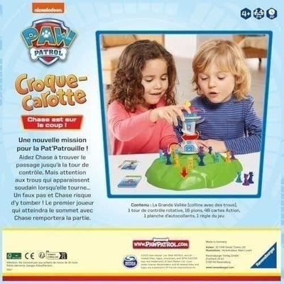 Carrot Crunch Paw Patrol, Gioco Fun Trail, Età 4+, 22385, Versione Francese, Ravensburger