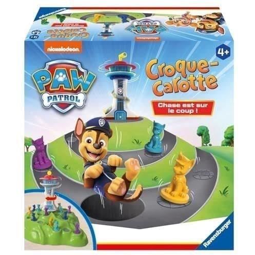 Carrot Crunch Paw Patrol, Gioco Fun Trail, Età 4+, 22385, Versione Francese, Ravensburger