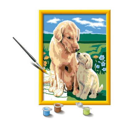 CreArt Kids 18x24 cm Amore materno, Kit da dipingere con i numeri, Numeri artistici, Dai 7 anni in su, 25827, Ravensburger