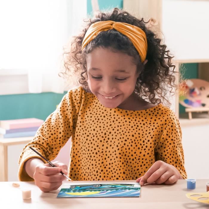 CreArt Kids 18x24cm Lamborghini, Kit di pittura con i numeri, Numero d&