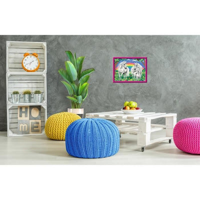 CreArt Kids 31x21cm Unicorn Land, Kit di pittura con i numeri, Numero d'arte, Età 9+, 25849, Ravensburger