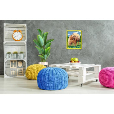 CreArt Kids 31x21cm Proud Horses, Kit di pittura con i numeri, Numero d'arte, Età 7+, 25850, Ravensburger