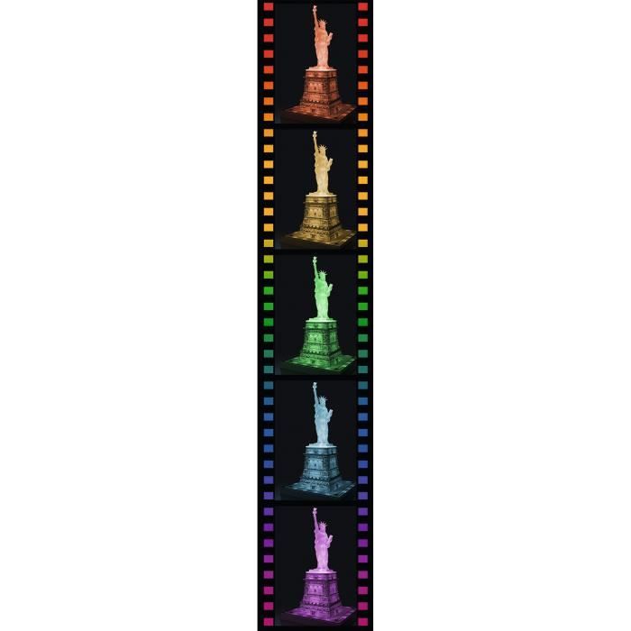 108p Pz3D Libertà Statua Notte