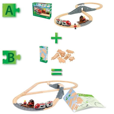 BRIO Starter Box - 12 binari - Pack B-7312350360998-Da 3 anni