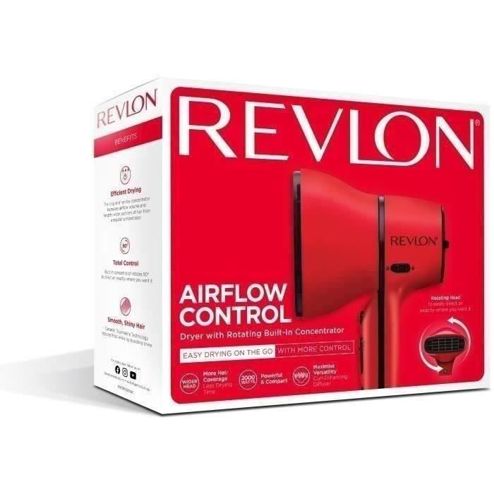 Asciugacapelli - REVLON - AIRFLOW CONTROL - RVDR5320E - Diffusore permanente orientabile 90 - 2000W