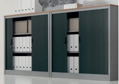 Armadio per archiviazione documenti a serrandina cm. 120x47x105h