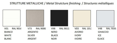 Armadio archivio con serrandina da ufficio cm. 120x47x85h