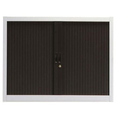 Armadio basso per archiviazione a serranda per ufficio cm. 120x47x69h