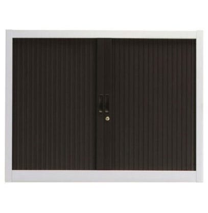 Armadio basso per archiviazione a serranda per ufficio cm. 120x47x69h
