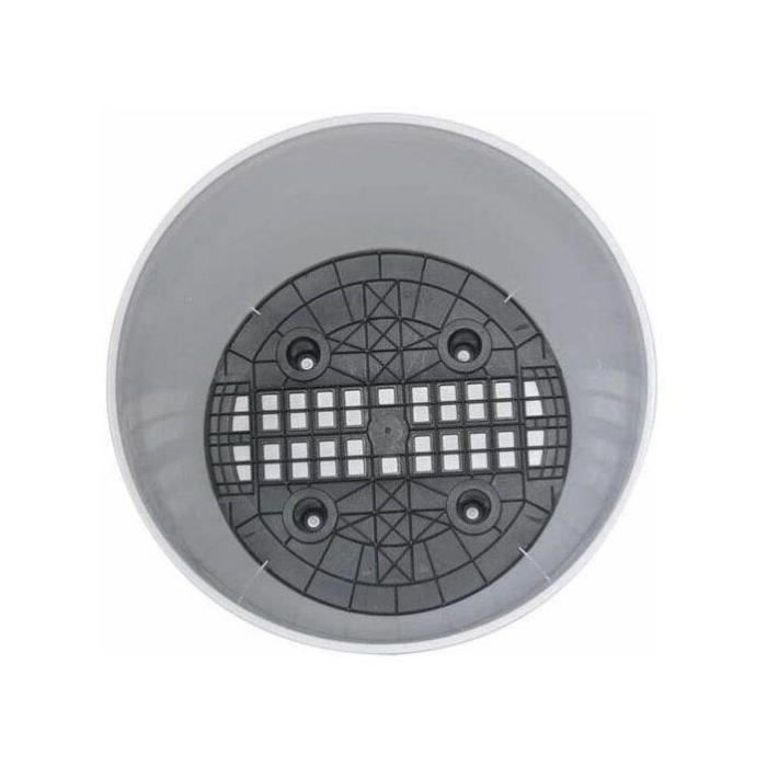 Fioriera rotonda RIVIERA EVA NEW - Plastica - Diametro 36 cm - Blu