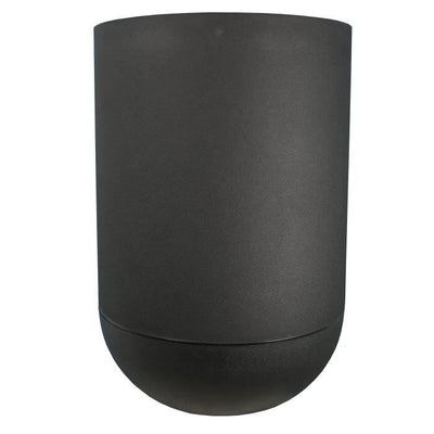 Fioriera rotonda RIVIERA GRANIT TULIP - Plastica - Diametro 50 cm - Nera