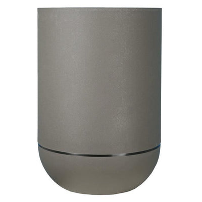 Fioriera rotonda RIVIERA GRANIT TULIPE - Plastica - Diametro 50 cm - Grigio