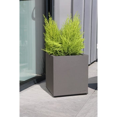 CONTENITORE IN GRANITO 40x40 GRIGIO