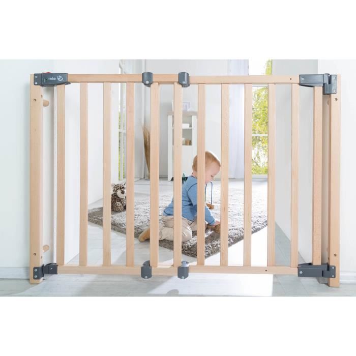 Cancelletto di sicurezza per bambini Safety Up per porta - ROBA - Larghezza regolabile da 70 a 118,5 cm