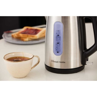 Bollitore - RUSSELL HOBBS - HEATON - 2400 W - 1,7 L - Acciaio inossidabile