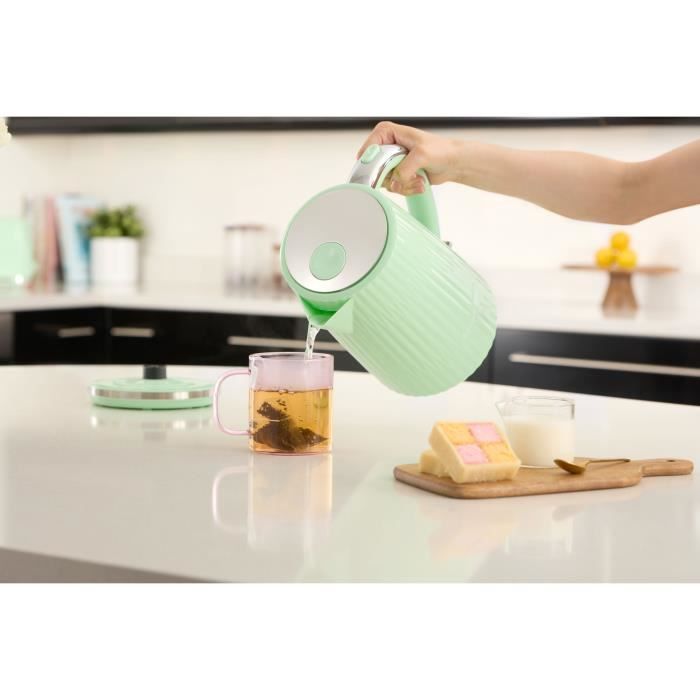 Bollitore - RUSSELL HOBBS - EDEN - 2400 W - 1,7 L - Pistacchio