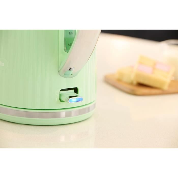 Bollitore - RUSSELL HOBBS - EDEN - 2400 W - 1,7 L - Pistacchio