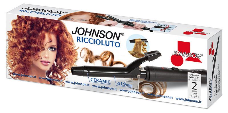 Arricciacapelli Riccioluto 19mm Ceramica Riscaldamento Rapido 2 Temperature