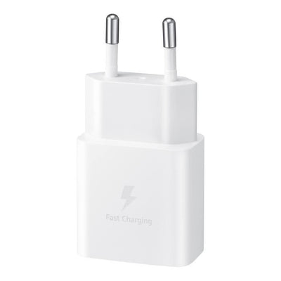 Caricabatterie da rete USB C da 15 W + cavo USB C - 15 W - SAMSUNG - Bianco