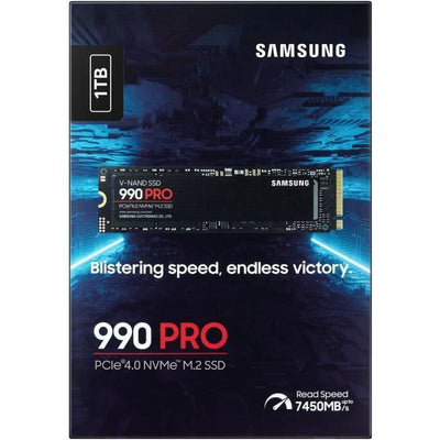 Samsung 990 Pro - Disco rigido SSD - 1 TB - PCIEGEN4.0 X4 - NVME2.0 - M.2 2280