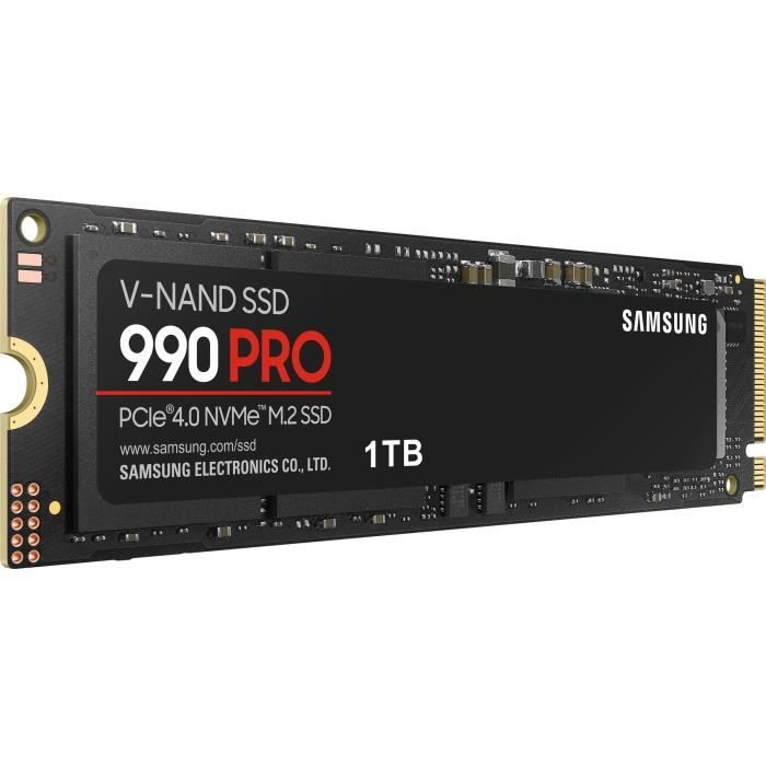 Samsung 990 Pro - Disco rigido SSD - 1 TB - PCIEGEN4.0 X4 - NVME2.0 - M.2 2280