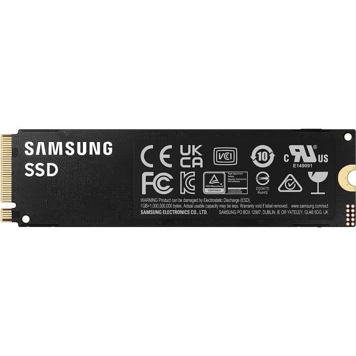 Samsung 990 Pro - Disco rigido SSD - 2 TB - PCIEGEN4.0 X4 - NVME2.0 - M.2 2280
