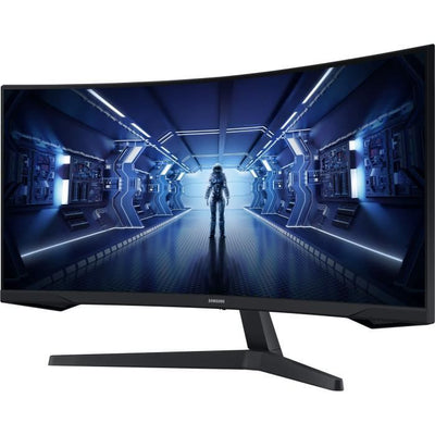 Schermata PC da gioco curvo - Samsung - Odyssey G5 - G55T C34G55TWP - 34 '' UWQHD - SAD - 1 MS - 165Hz - HDMI / Displayport / USB