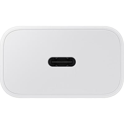 Caricabatterie rapido SAMSUNG Sector - USB C da 25 W (con cavo) - Bianco