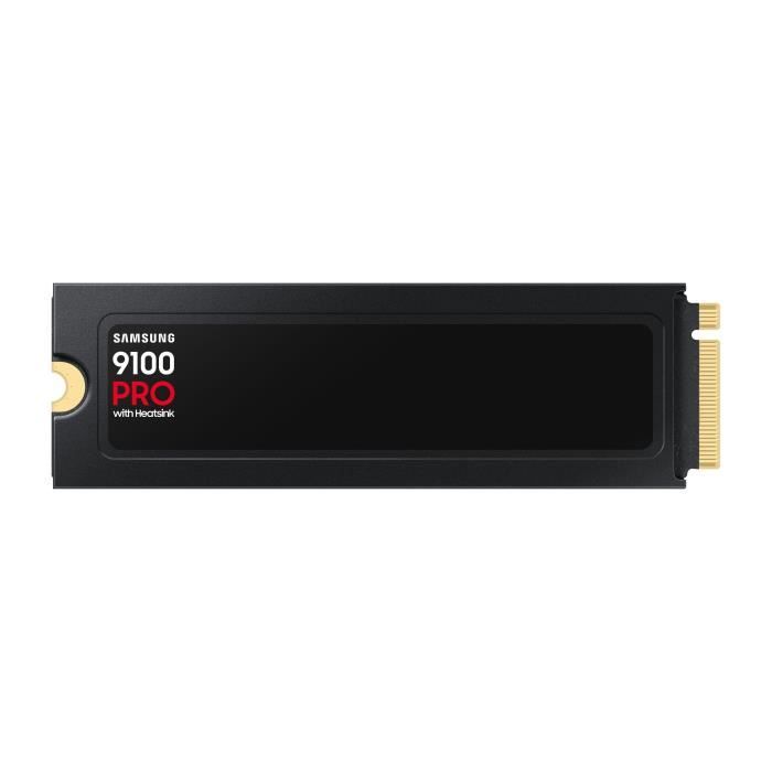 Samsung - SSD interno - 9100 PRO con dissipatore NVMe M.2 PCIe 5.0 x4 - 1 TB - Velocità di lettura fino a 14.800 MB/s - MZ-VAP1T0CW