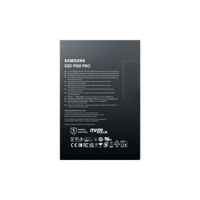 Samsung - 9100 PRO - SSD interno - NVMe M.2 PCIe 5.0 x4 - 2 TB - Velocità di lettura fino a 14.800 MB/s - MZ-VAP2T0BW