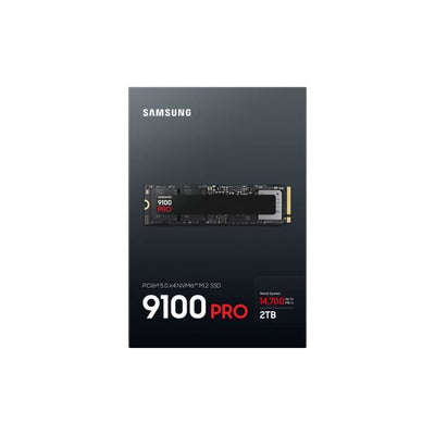 Samsung - 9100 PRO - SSD interno - NVMe M.2 PCIe 5.0 x4 - 2 TB - Velocità di lettura fino a 14.800 MB/s - MZ-VAP2T0BW