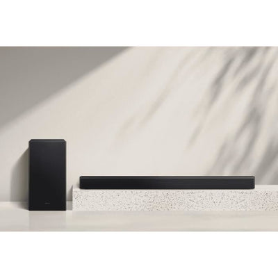 SAMSUNG HW-B460F/XE - Soundbar 2.1 canali - Subwoofer wireless da 6,5'' - Adaptive Sound Lite