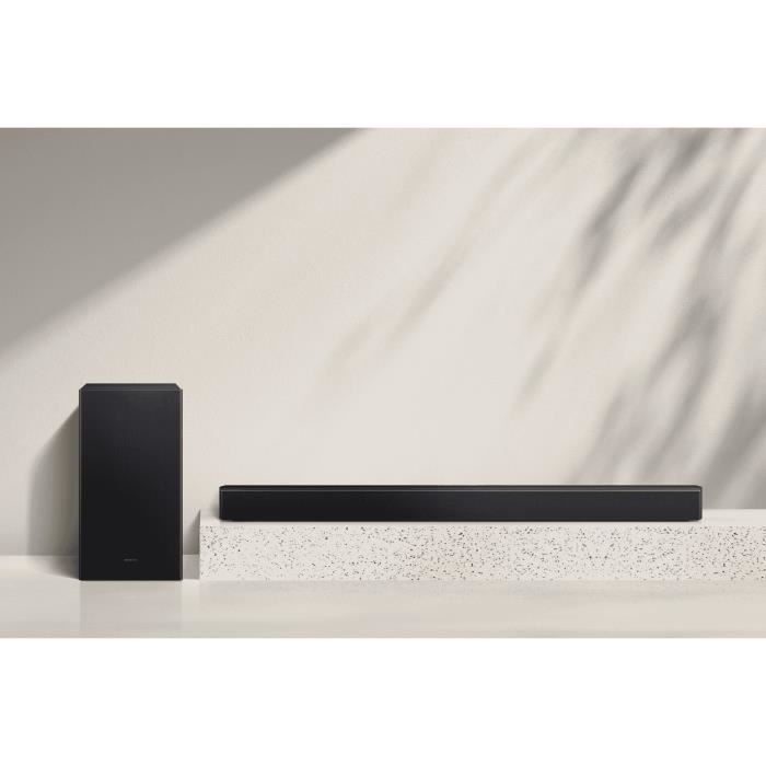 SAMSUNG HW-B460F/XE - Soundbar 2.1 canali - Subwoofer wireless da 6,5&