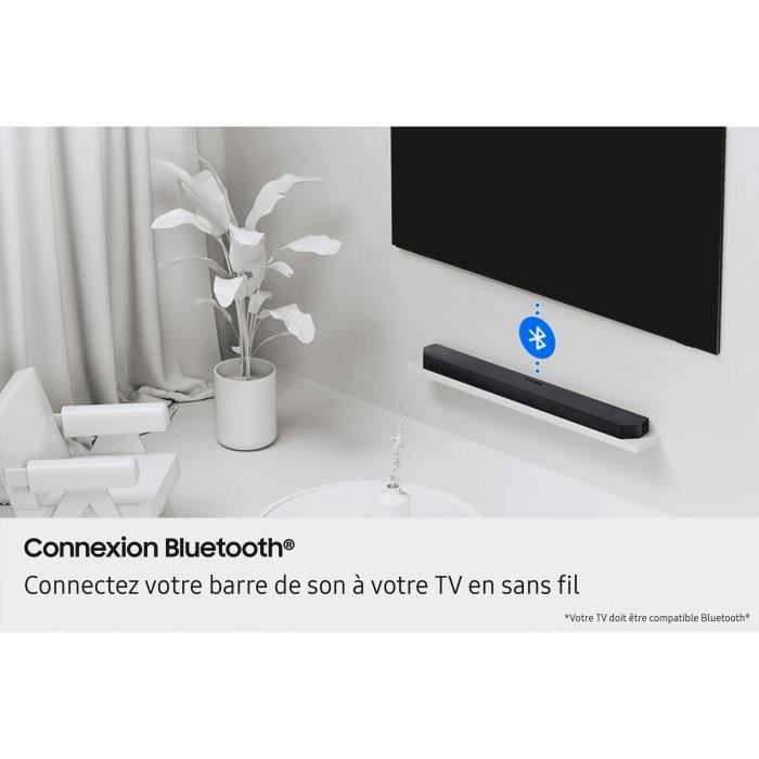 SAMSUNG HW-B460F/XE - Soundbar 2.1 canali - Subwoofer wireless da 6,5&