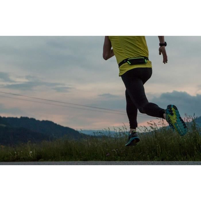 Cintura da corsa - SCHILDKRT - Wheel Bee Marsupio da corsa Night Runner LED-Light