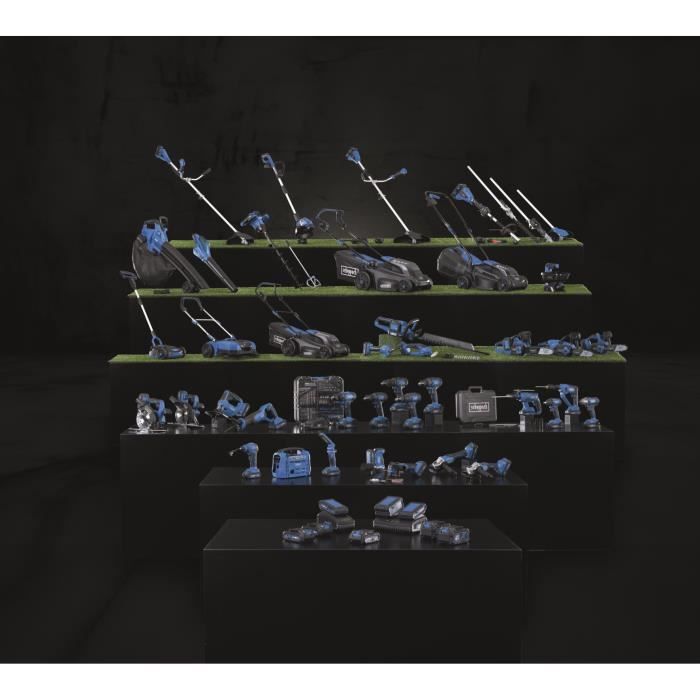 Batteria agli ioni di litio 20V 2Ah - 20V IXES SCHEPPACH SBP2.0 - Batteria universale per la gamma Scheppach 20V IXES