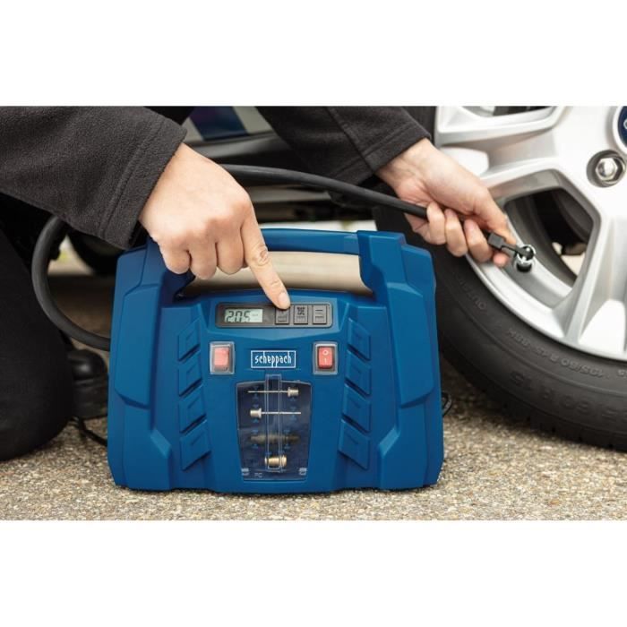 Compressore portatile SCHEPPACH 8 bar - 12 V - Air Force 5