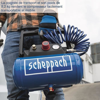 Compressore 6L - HC06 - SCHEPPACH