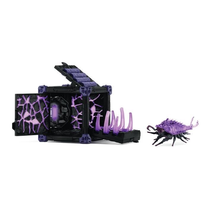 BattleCave Isopod of Darkness, Espansione Arena, SCHLEICH 42675 Creature Eldrador, 7 anni
