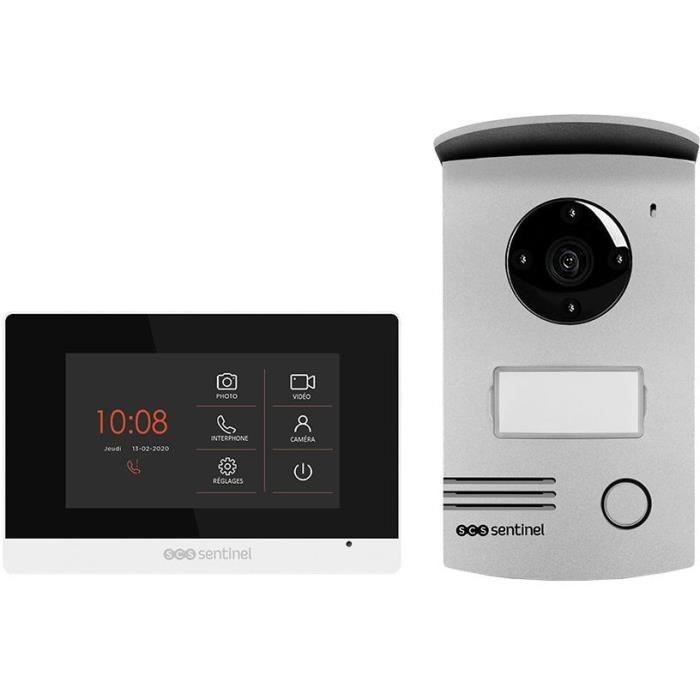 VisioDoor 4.3+ - Videocitofono cablato con monitor touch ultra piatto 4.3