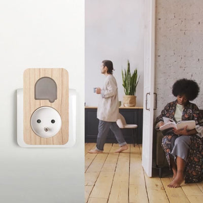 Suoneria wireless e senza batteria con presa integrata - SCS SENTINEL - CSF0105 - SONE + Cosy - 25 melodie