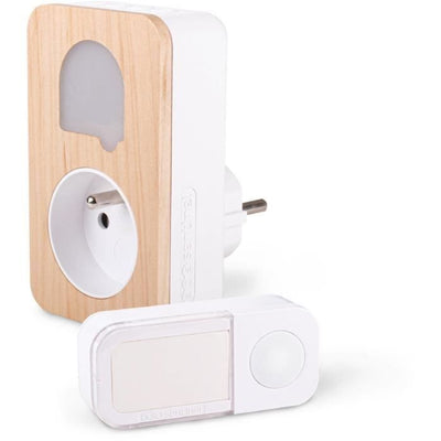Suoneria wireless e senza batteria con presa integrata - SCS SENTINEL - CSF0105 - SONE + Cosy - 25 melodie
