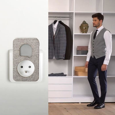 Suoneria - SCS SENTINEL - SONE + Stylish - CSF0108 - Senza fili e senza batteria - Presa integrata