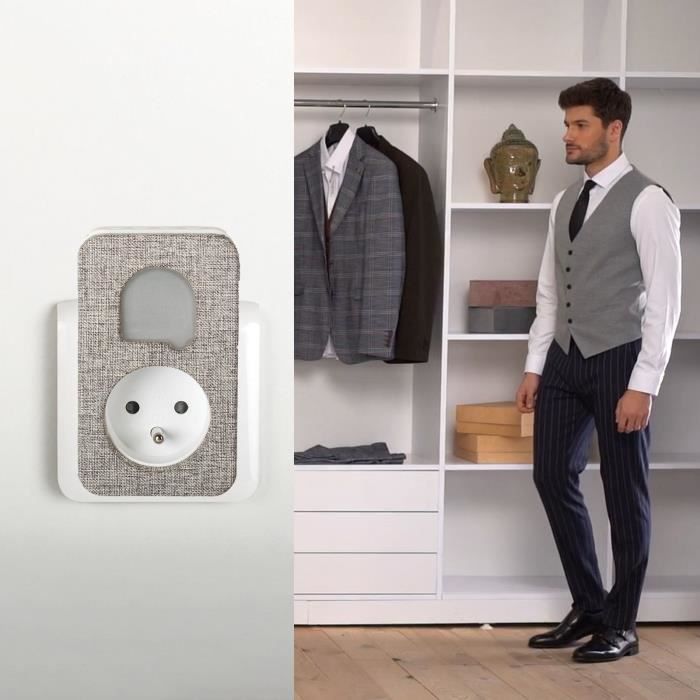 Suoneria - SCS SENTINEL - SONE + Stylish - CSF0108 - Senza fili e senza batteria - Presa integrata